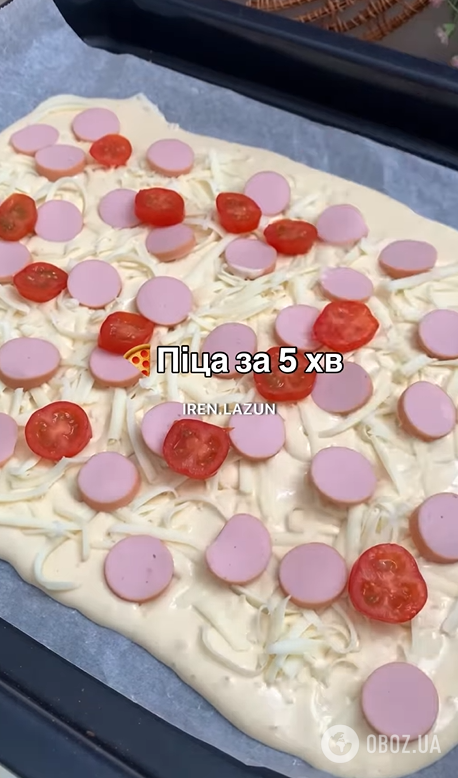 Как приготовить домашнюю пиццу за 5 минут: рецепт на скорую руку