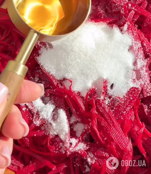 Свекла по-корейски с горячим маслом: рецепт вкусной и быстрой закуски