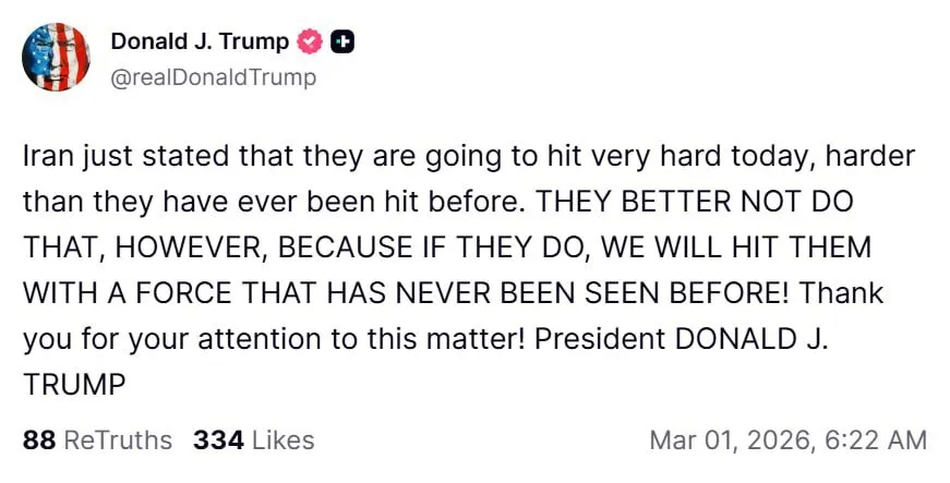Іран знову запустив ракети і анонсував помсту США: як відреагував Трамп. Всі подробиці (оновлюється)