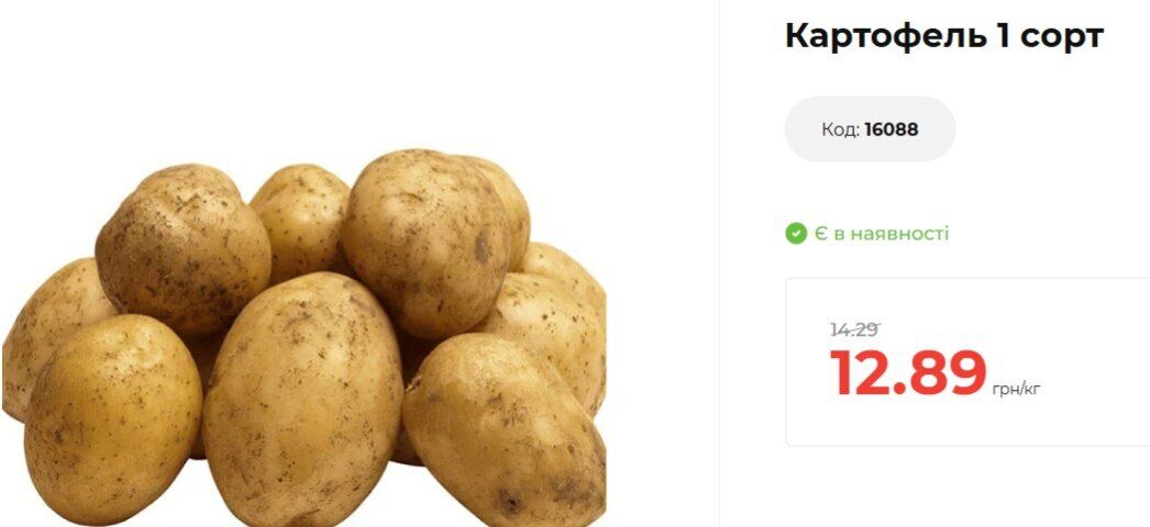 Вартість залежатиме від розпродажу залишків