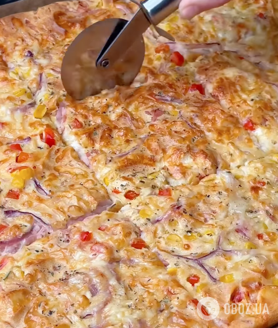 Швидка піца на рідкому тісті за 5 хвилин: найпростіший рецепт страви для перекусу