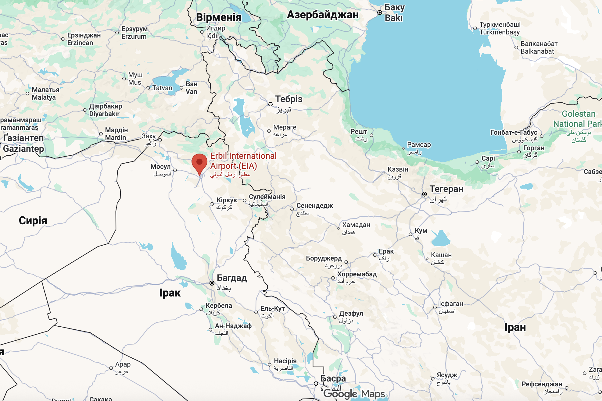 Іран атакував "Шахедами" американську військову базу в Іраку: пожежу видно здалеку. Фото і відео