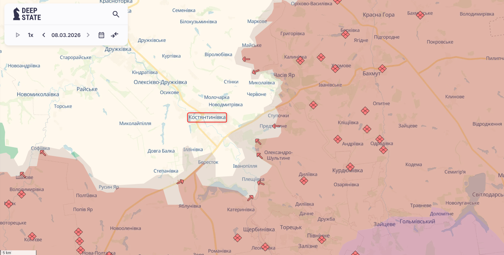 Враг бросил в бой пехоту, бронетехнику и танки: Силы обороны остановили массированное наступление оккупантов в направлении Константиновки. Видео
