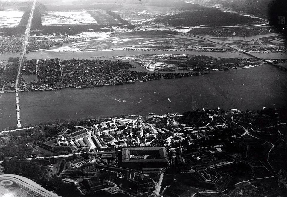 Який вигляд мав Київ 1918 року з висоти пташиного польоту. Унікальні німецькі фото