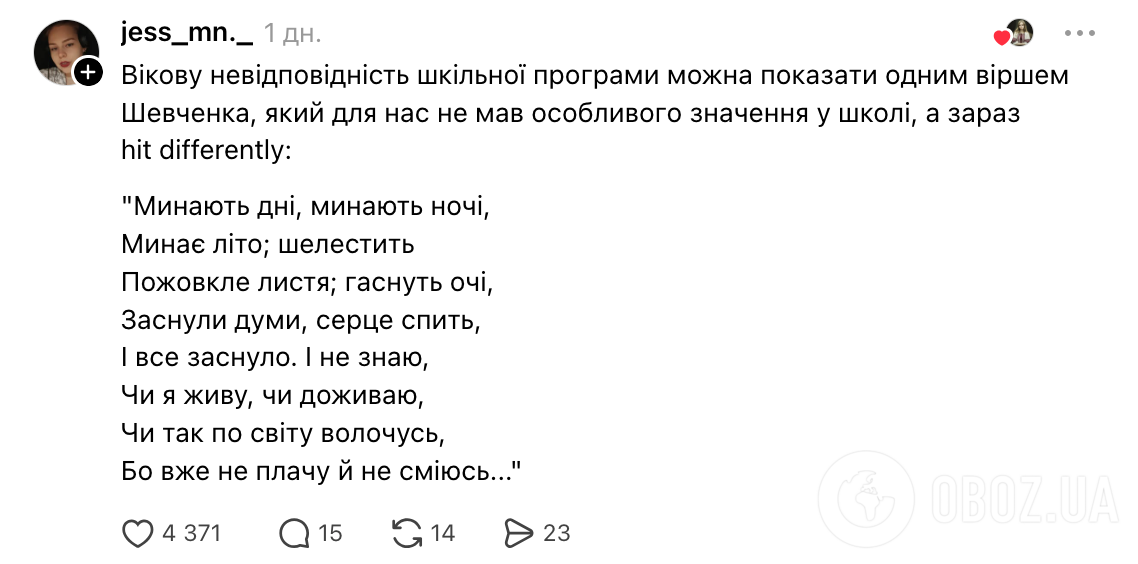 "Що хотів сказати автор?" Українці назвали твори, які б прибрали зі шкільної програми