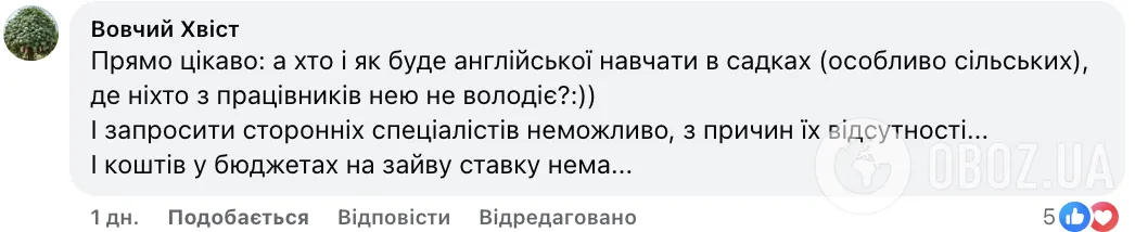 "Дети украинским не владеют". Сеть возмутило решение МОН об обязательном изучении английского языка в детсадах