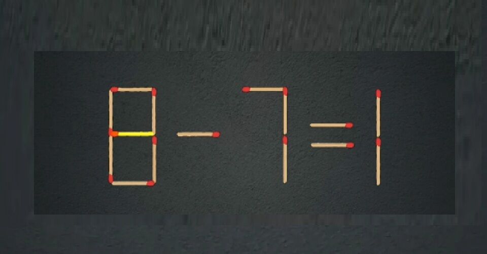 Є 17 секунд: заплутана головоломка із сірниками