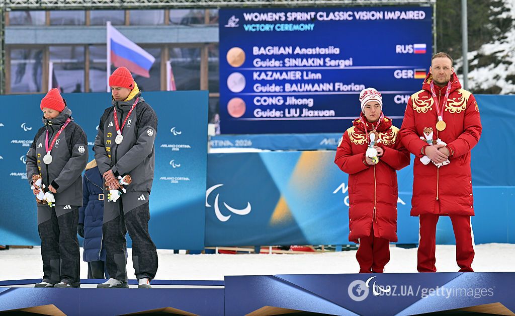 Німці не стали вітати гімн РФ і відмовилися від фото з росіянами на Паралімпіаді-2026