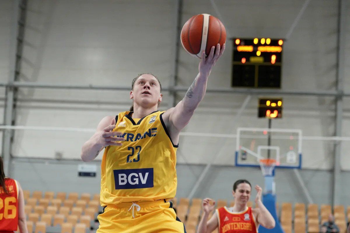 Збірна України програла Чорногорії у відборі на жіночий Євробаскет-2027