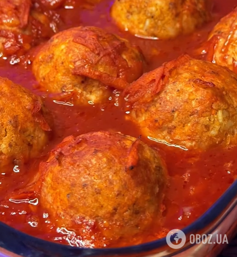 Соковиті тефтелі без м'яса: готуються в духовці