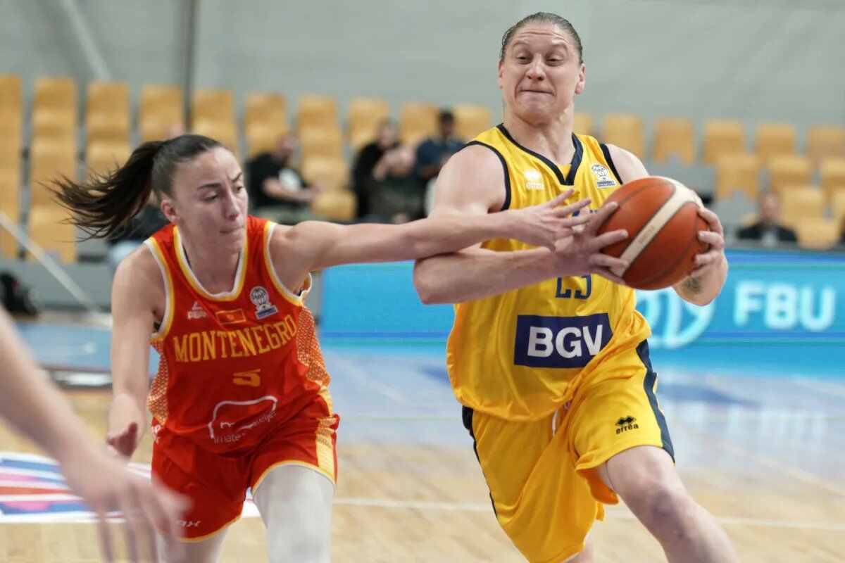 Збірна України програла Чорногорії у відборі на жіночий Євробаскет-2027