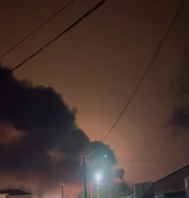 Була масштабна пожежа: у СБУ підтвердили ураження  одного із найбільших нафтових вузлів на півдні Росії. Фото і відео