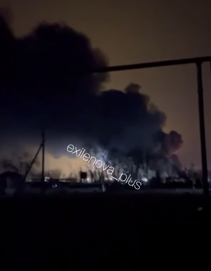 Була масштабна пожежа: у СБУ підтвердили ураження  одного із найбільших нафтових вузлів на півдні Росії. Фото і відео