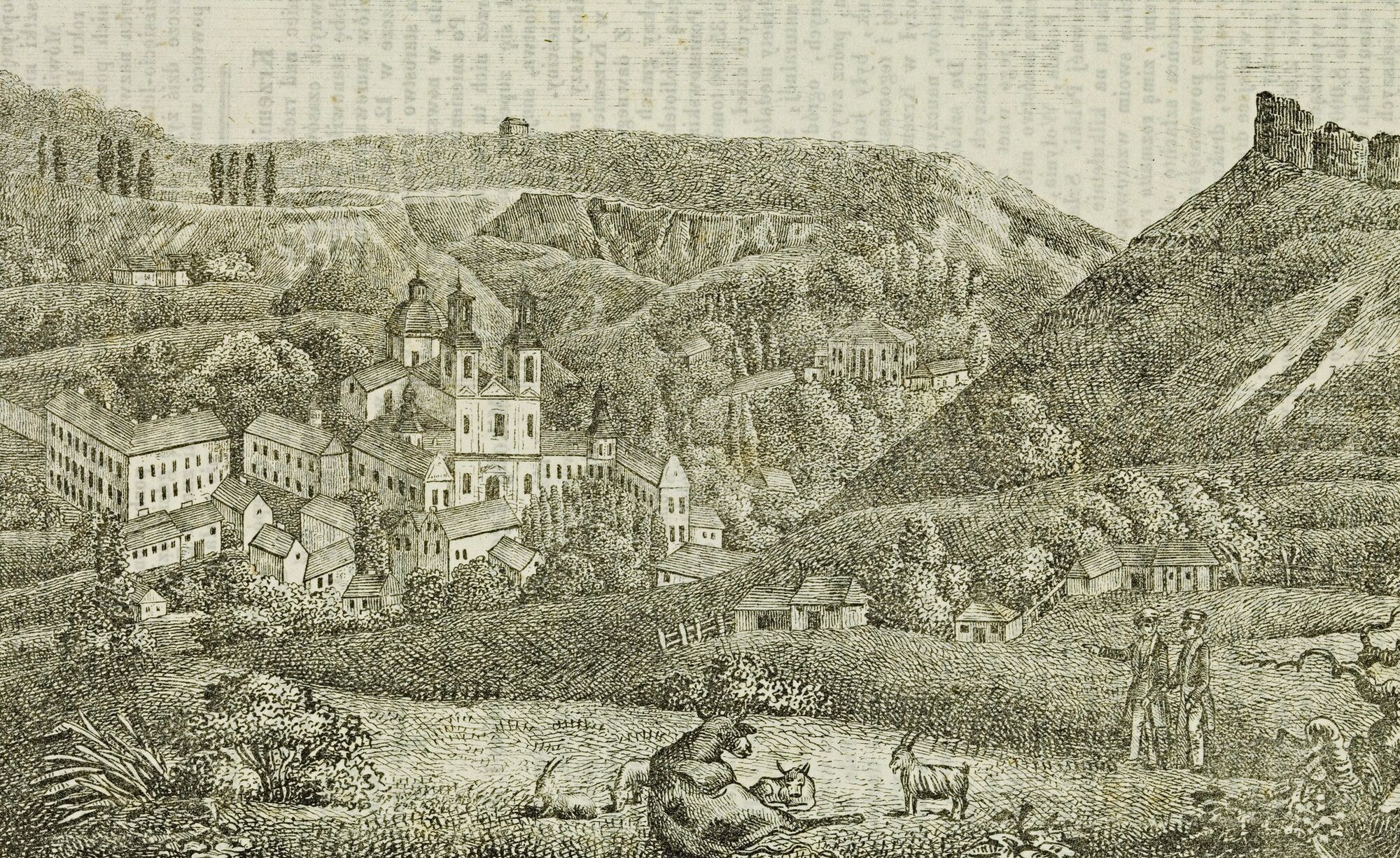 Мав особливий шарм: Кременець показали на старих гравюрах