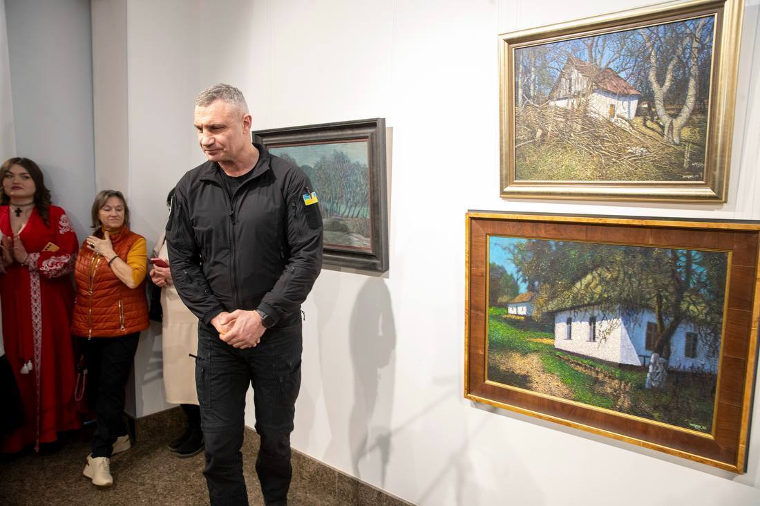 Його ім’я давно стало частиною світового мистецтва: Кличко взяв участь у відкритті виставки до 90-річчя художника Івана Марчука