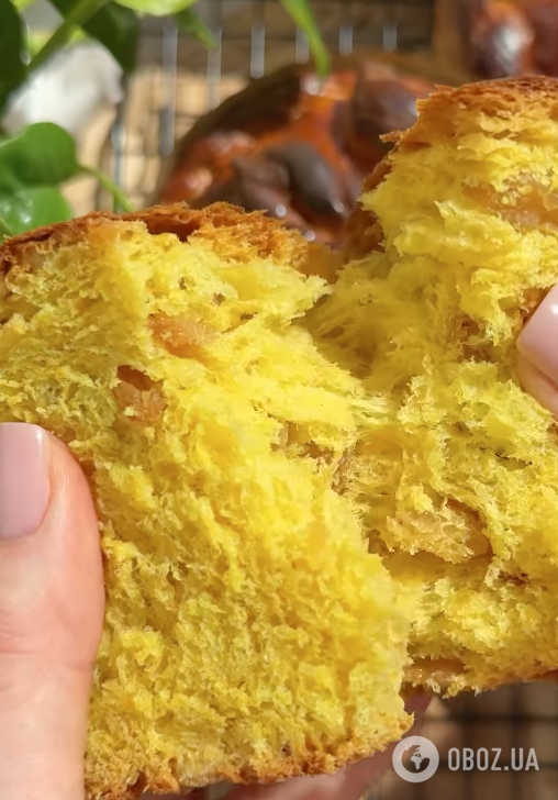 Пишна, як пух паска на 6 жовтках: ділимося рецептом Великодньої випічки