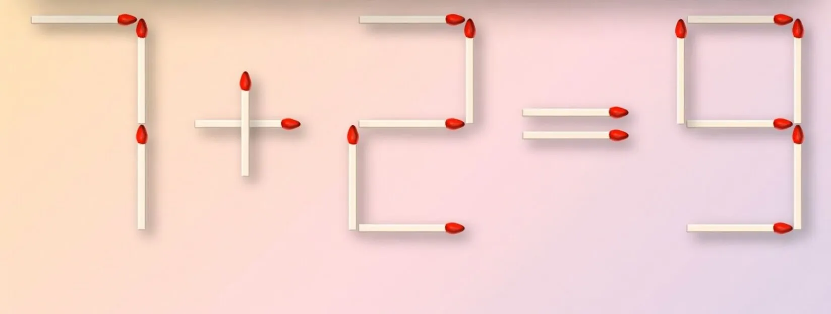 Пересуньте лише один сірник: головоломка для найрозумніших