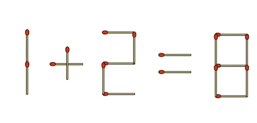 Пересуньте лише один сірник: головоломка для найрозумніших