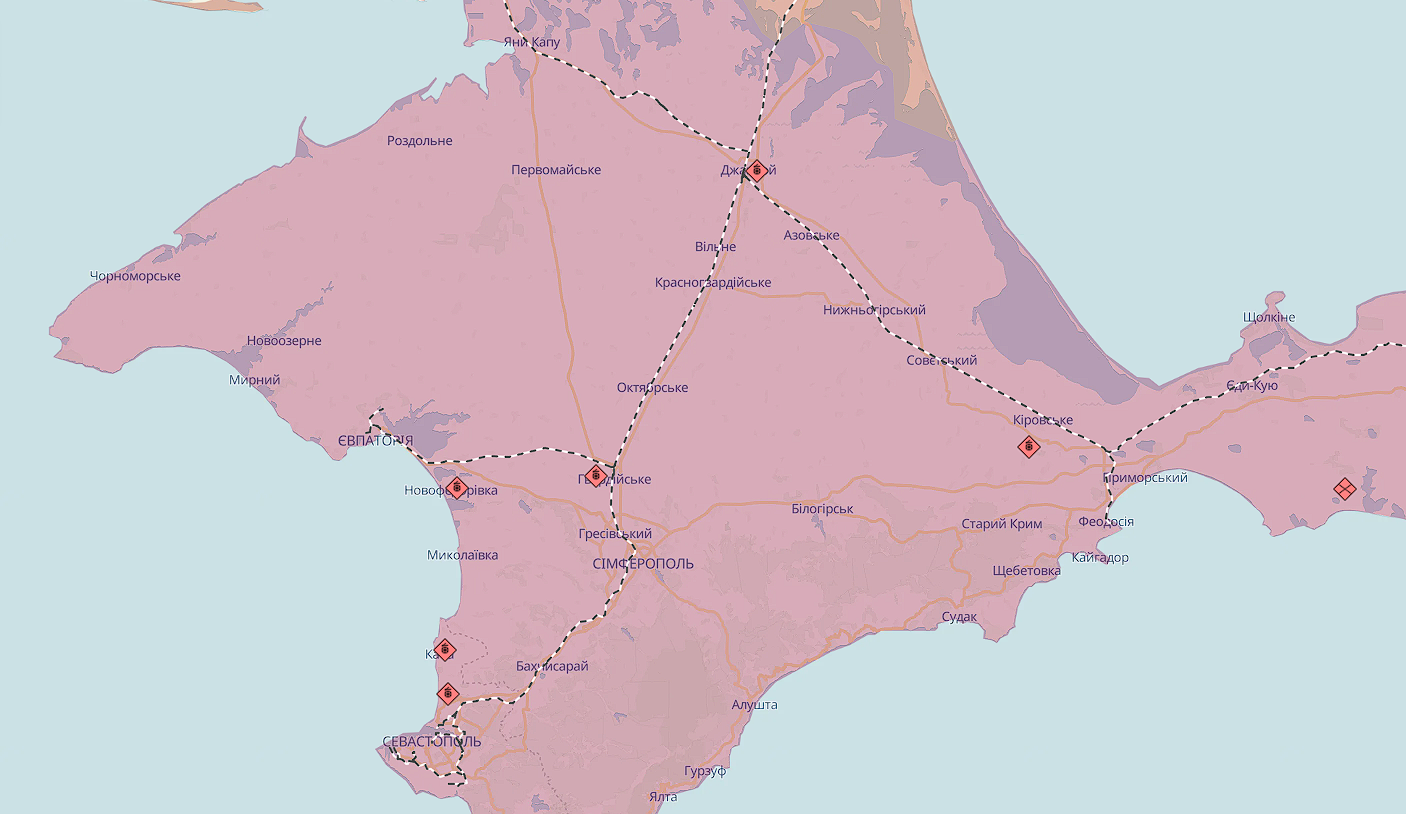"Запальні сюрпризи": у ГУР розповіли, які ворожі цілі уразили в окупованому Криму. Відео