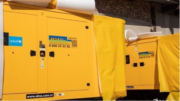 Днепр получил шесть мощных генераторов от UNICEF