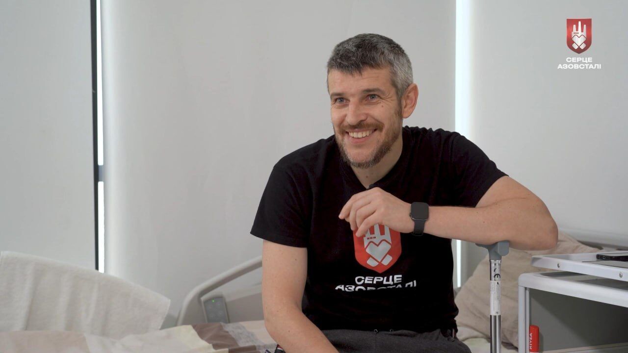 "Сердце Азовстали" помогло с лечением и комплексной реабилитацией защитнику Мариуполя Александру Дутке