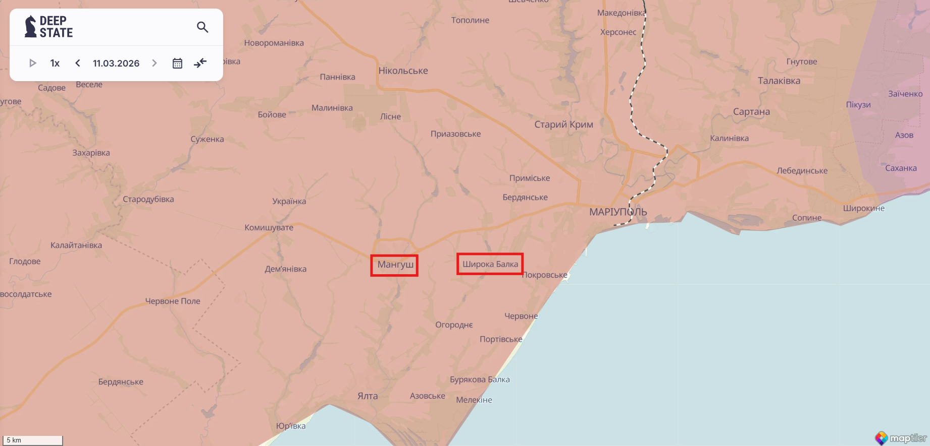 Знищено п'ять одиниць техніки ворога: з'явилися дані про наслідки вибухів під Маріуполем. Фото