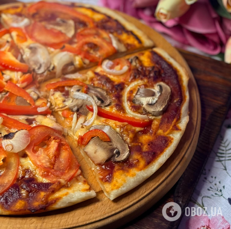 Як приготувати пісну домашню піцу: рецепт дріжджового тіста на воді