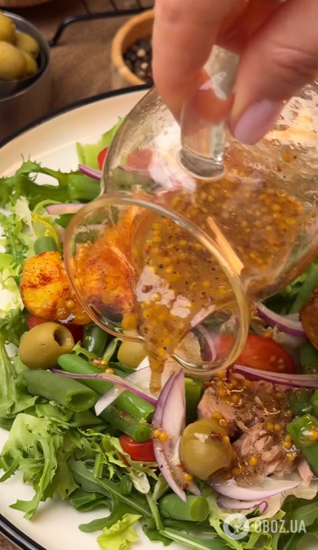 Вишуканий салат "Нісуас" із зеленню і тунцем: як приготувати