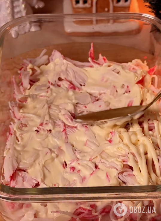 Салат "Сніговий краб" для святкового столу: найпростіший рецепт смачної страви