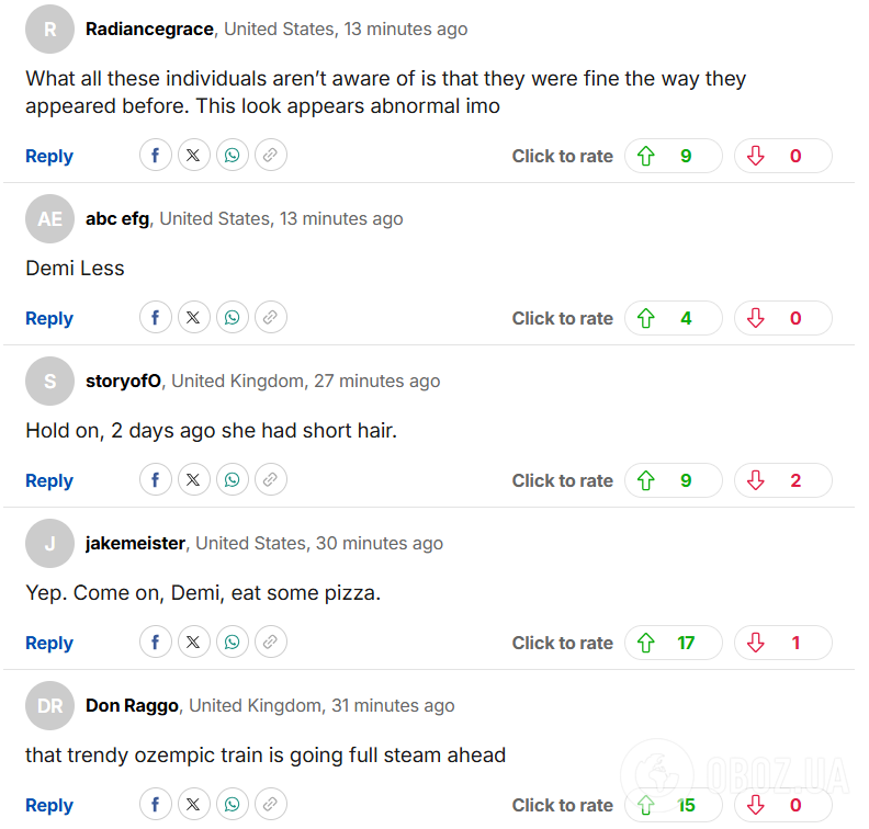 "Выглядит нездоровой и истощенной": Деми Мур смутила фанатов своим внешним видом после последнего выхода в свет. Видео