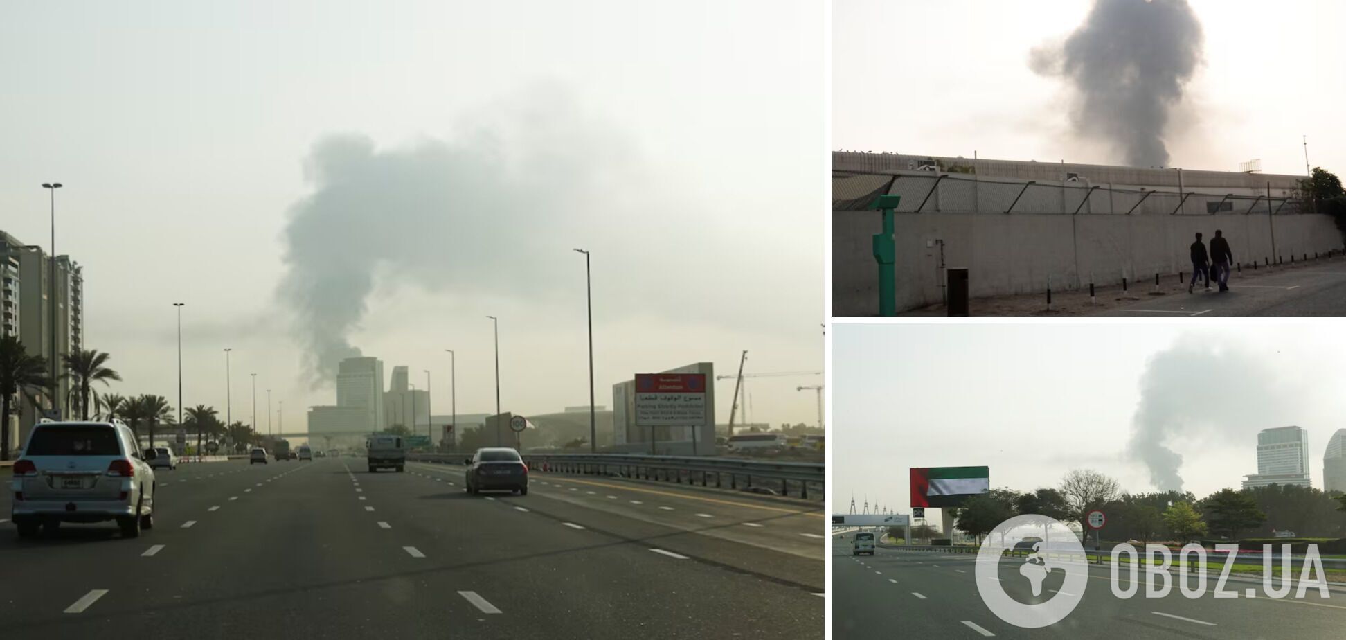 Иранские дроны атаковали Международный аэропорт в Дубае, произошел пожар: авиарейсы приостановили. Видео