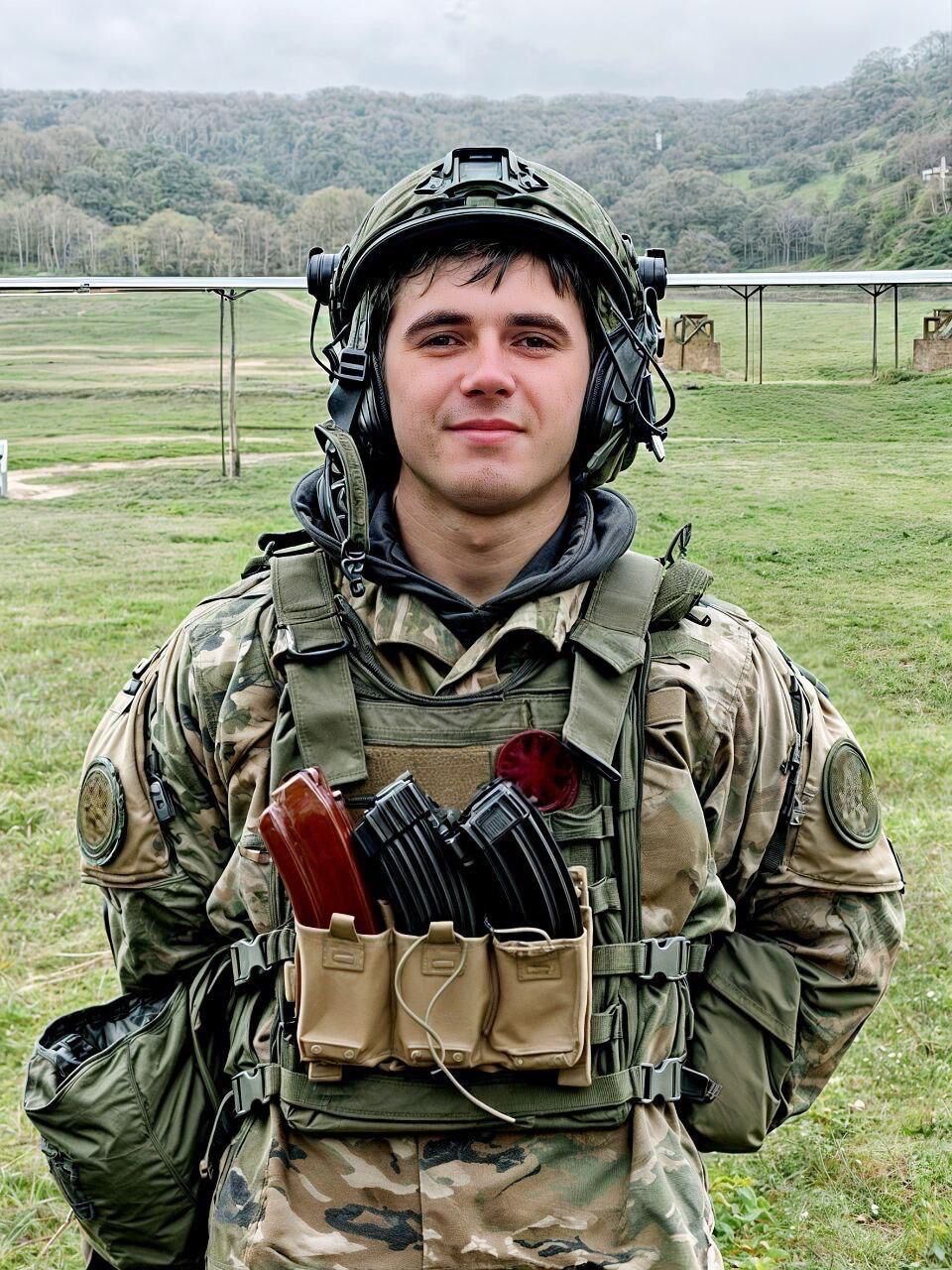 Навсегда 20: в Ирпене попрощаются с военным Виктором Толстым. Фото