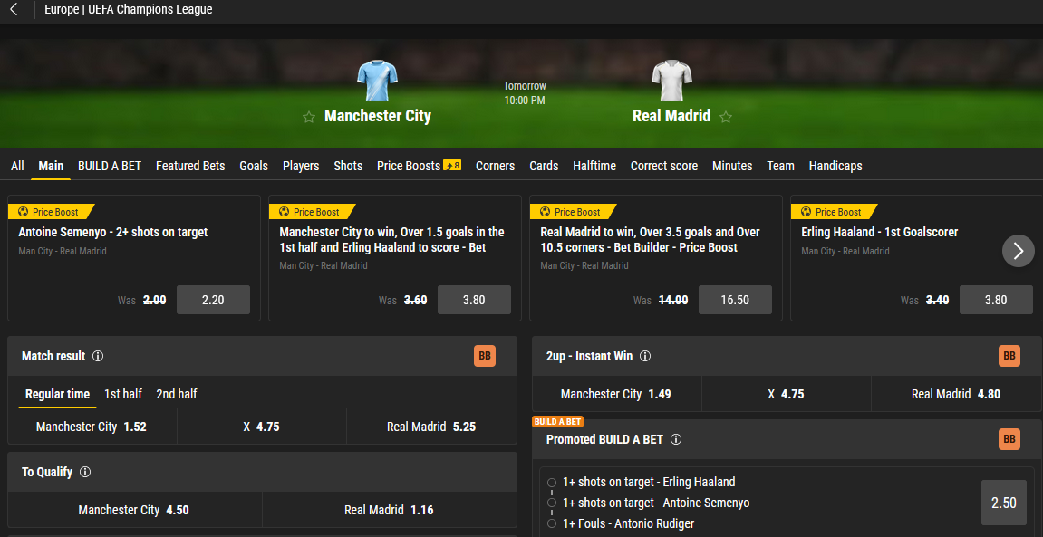 Де дивитися "Манчестер Сіті" – "Реал": розклад трансляцій 1/8 фіналу Ліги чемпіонів