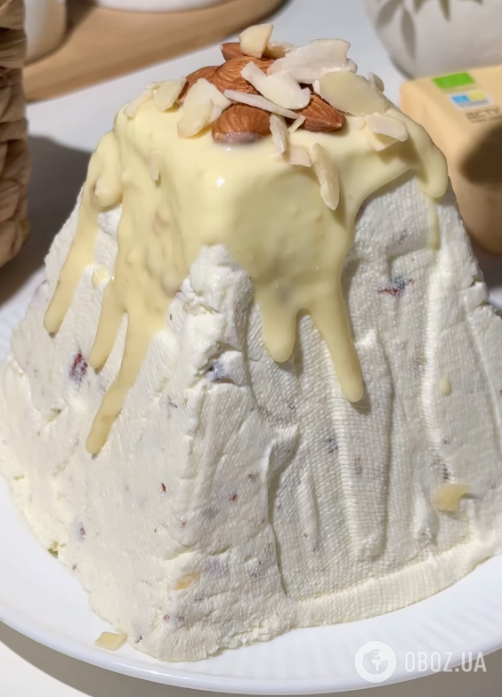 Творожная паска "Рафаэлло": самый простой рецепт блюда для пасхального стола