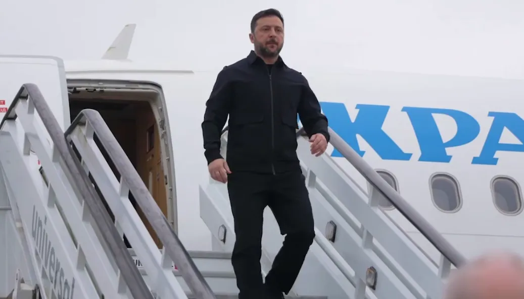 Зеленський прибув до Лондона: заплановано зустрічі з Чарльзом ІІІ, Стармером і Рютте. Відео і всі подробиці