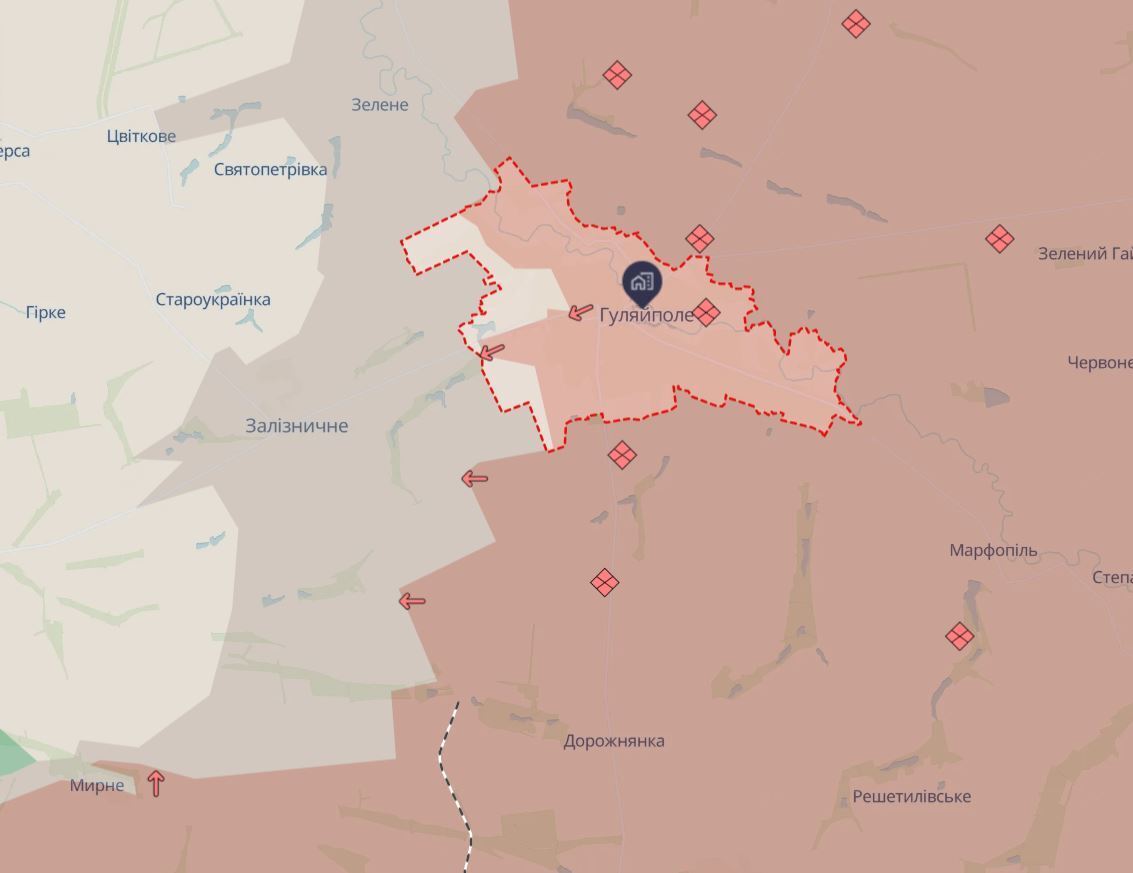 Продвижение врага замедлилось, но есть "нюанс": в DeepState указали, где хотят прорваться оккупанты. Карта