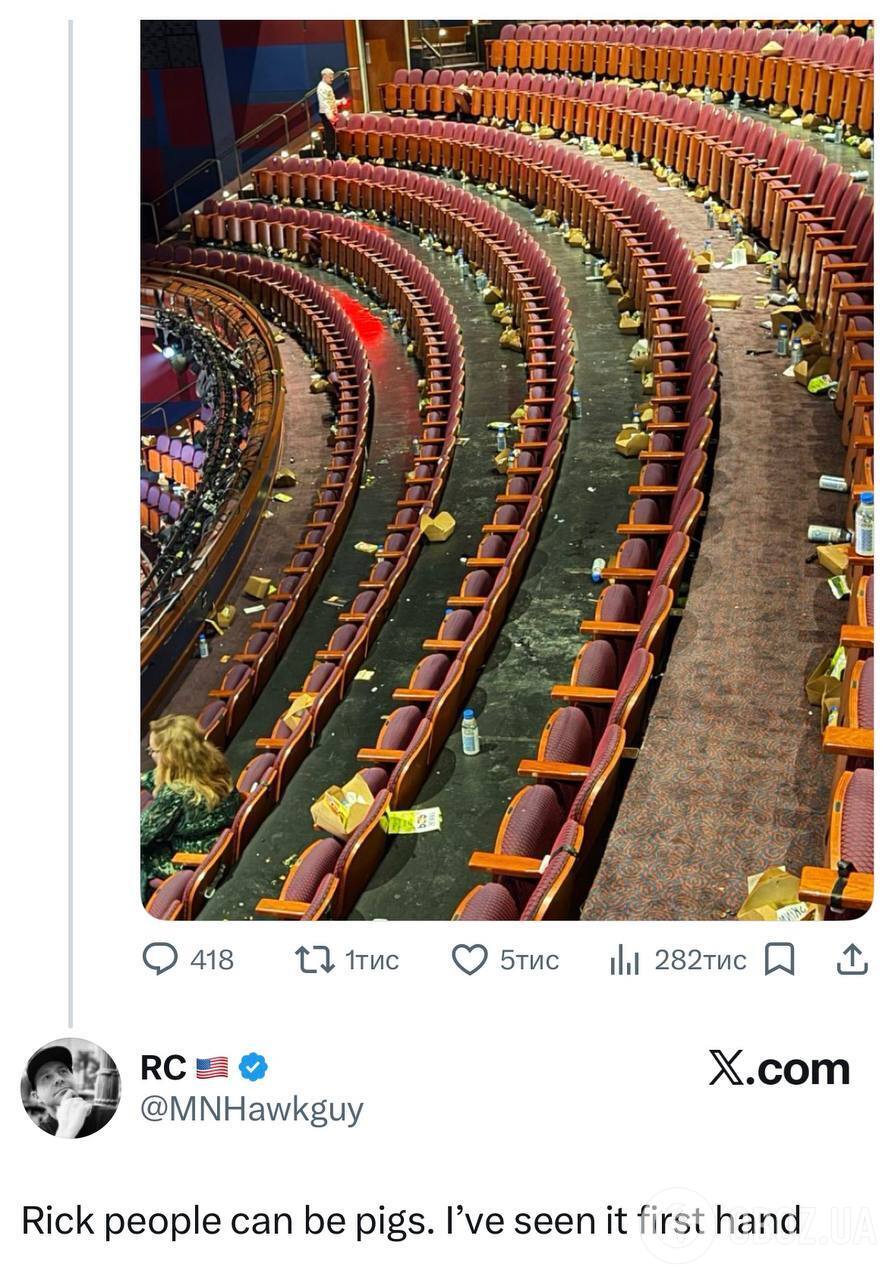 Интернет облетело позорное фото зала церемонии "Оскар" после вручения премии: почему звезд назвали "свиньями"