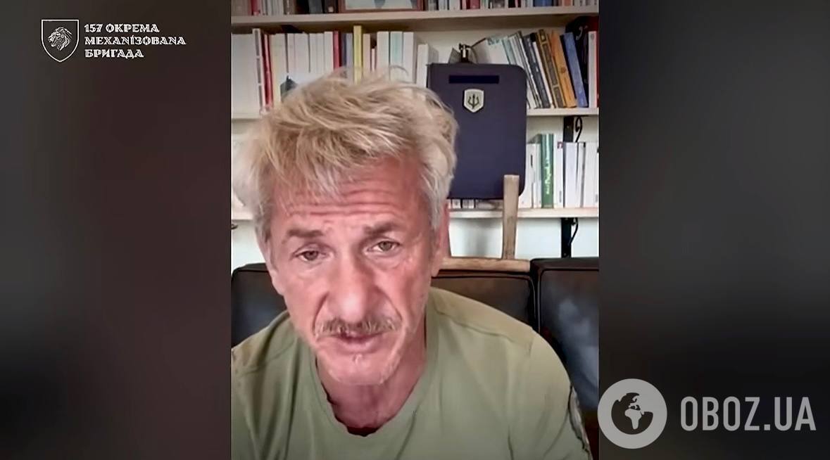 Соромно за американський паспорт: у мережу виклали особисте звернення Шона Пенна до українських військових