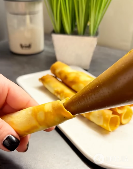 Домашні трубочки зі згущеним молоком: як приготувати на сковорідці