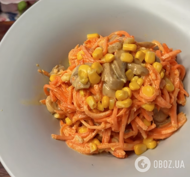 Вкусный салат из моркови по-корейски для пасхального стола: готовится за 3 минуты