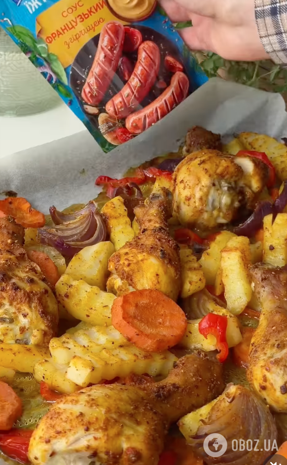 Вкусный запеченный картофель с голенями: рецепт сытного блюда для обеда