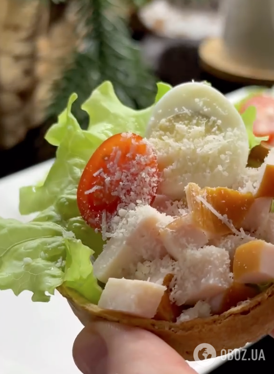 Тарталетки "Цезар" для великоднього столу: рецепт смачної та бюджетної закуски