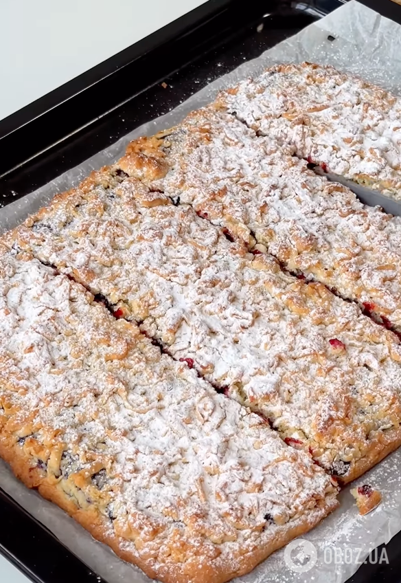 Смачний тертий пиріг із ягідним джемом: рецепт найсмачнішого домашнього десерту