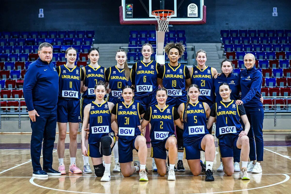 Украина вышла во второй раунд отбора женского Евробаскета-2027