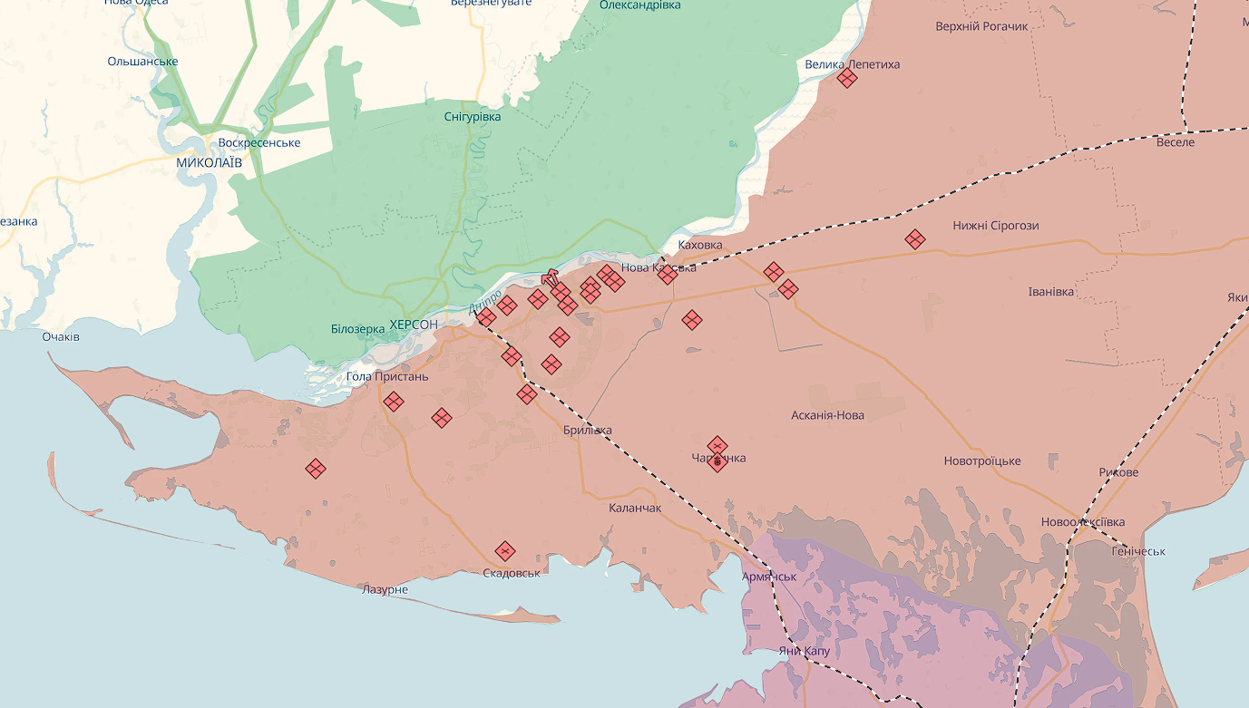 На Херсонщині ЗСУ ліквідували 5 офіцерів окупаційної поліції РФ: усі подробиці