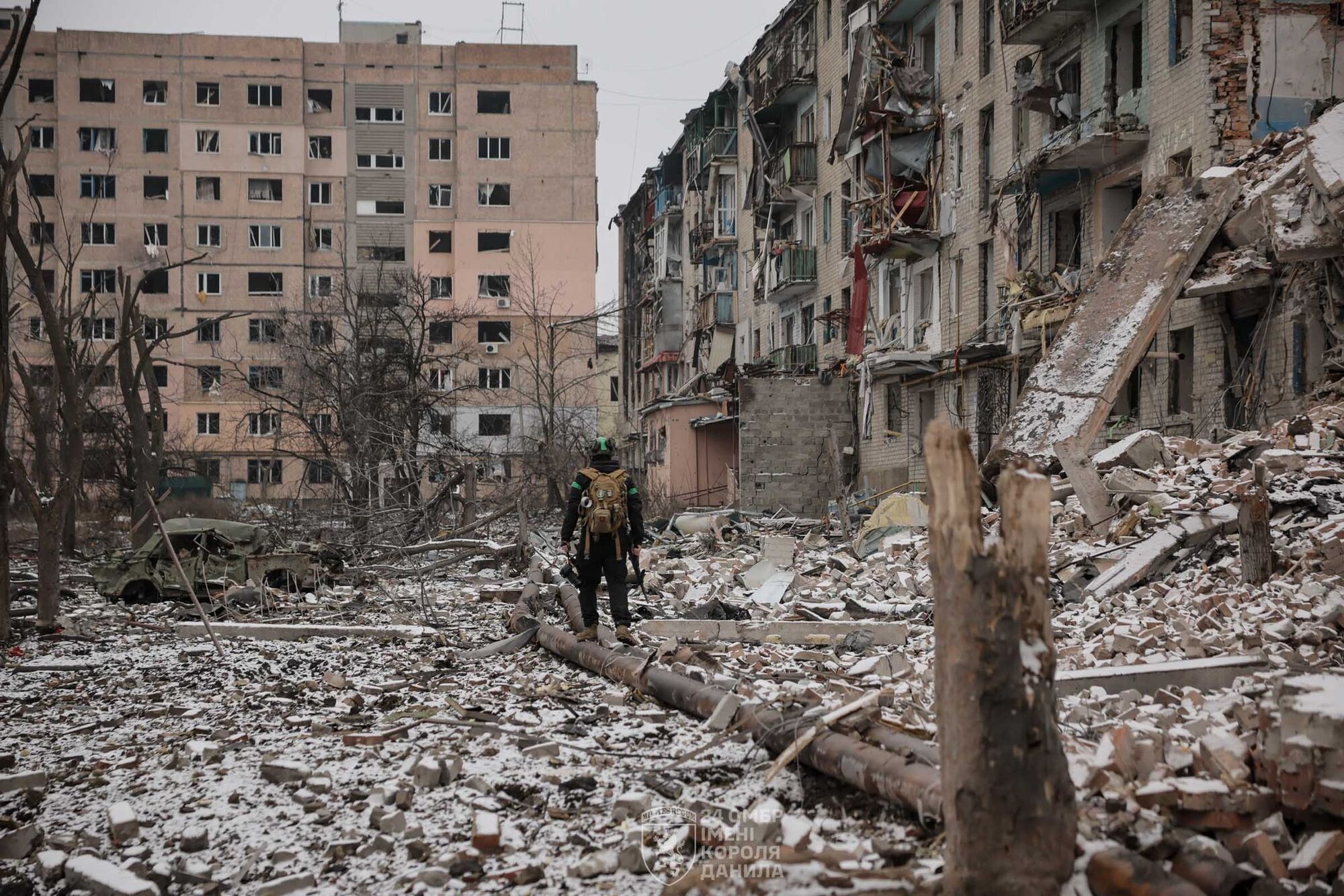 Стирають квартал за кварталом: ЗСУ показали, який вигляд має Костянтинівка під щоденними ударами армії РФ. Фото