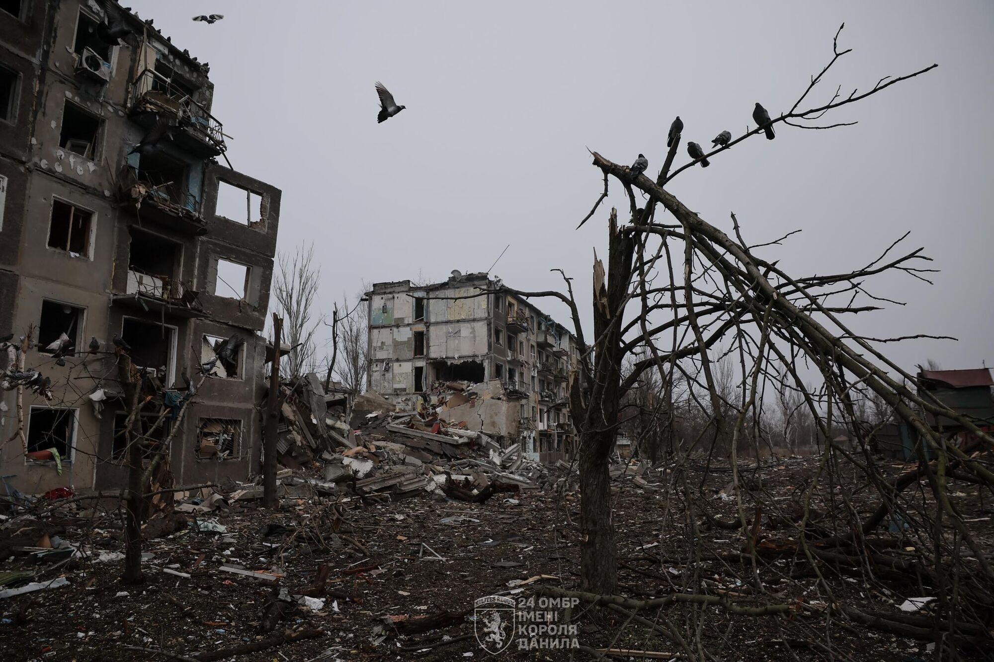Стирають квартал за кварталом: ЗСУ показали, який вигляд має Костянтинівка під щоденними ударами армії РФ. Фото