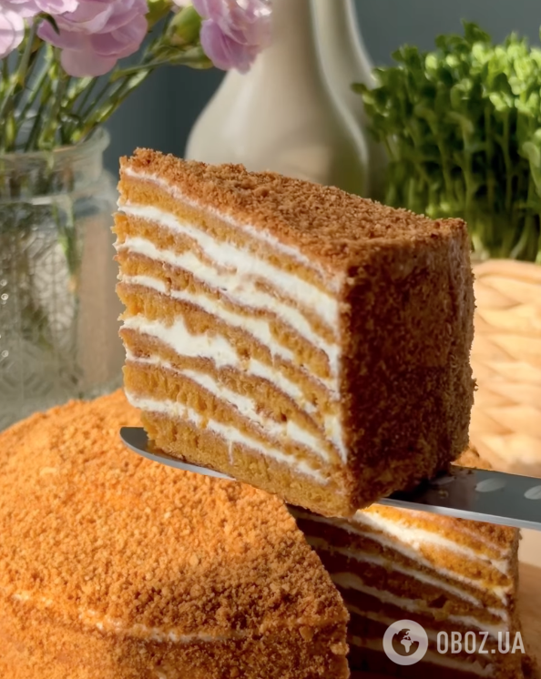 Ленивый "Медовик" на сковороде: делимся легким рецептом вкусного десерта