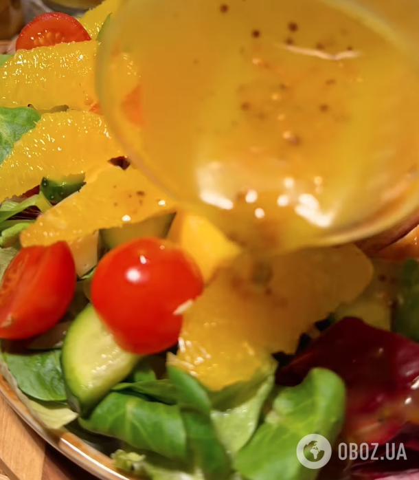 Смачний овочевий салат із філе, апельсинами та гірчичним соусом: рецепт ідеальної страви для великоднього столу