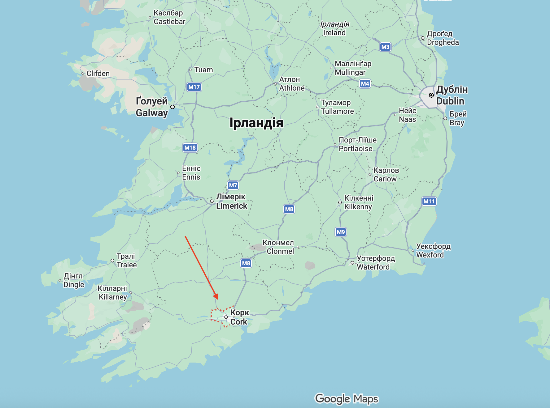 В Ирландии зарезали 31-летнего украинца, который вышел из дома за продуктами